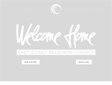Tablet Screenshot of eastcoastbelievers.org